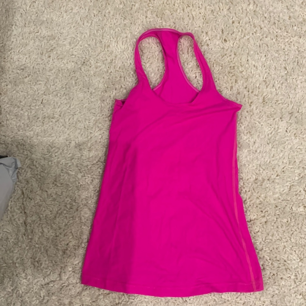 Pink Lululemon tank